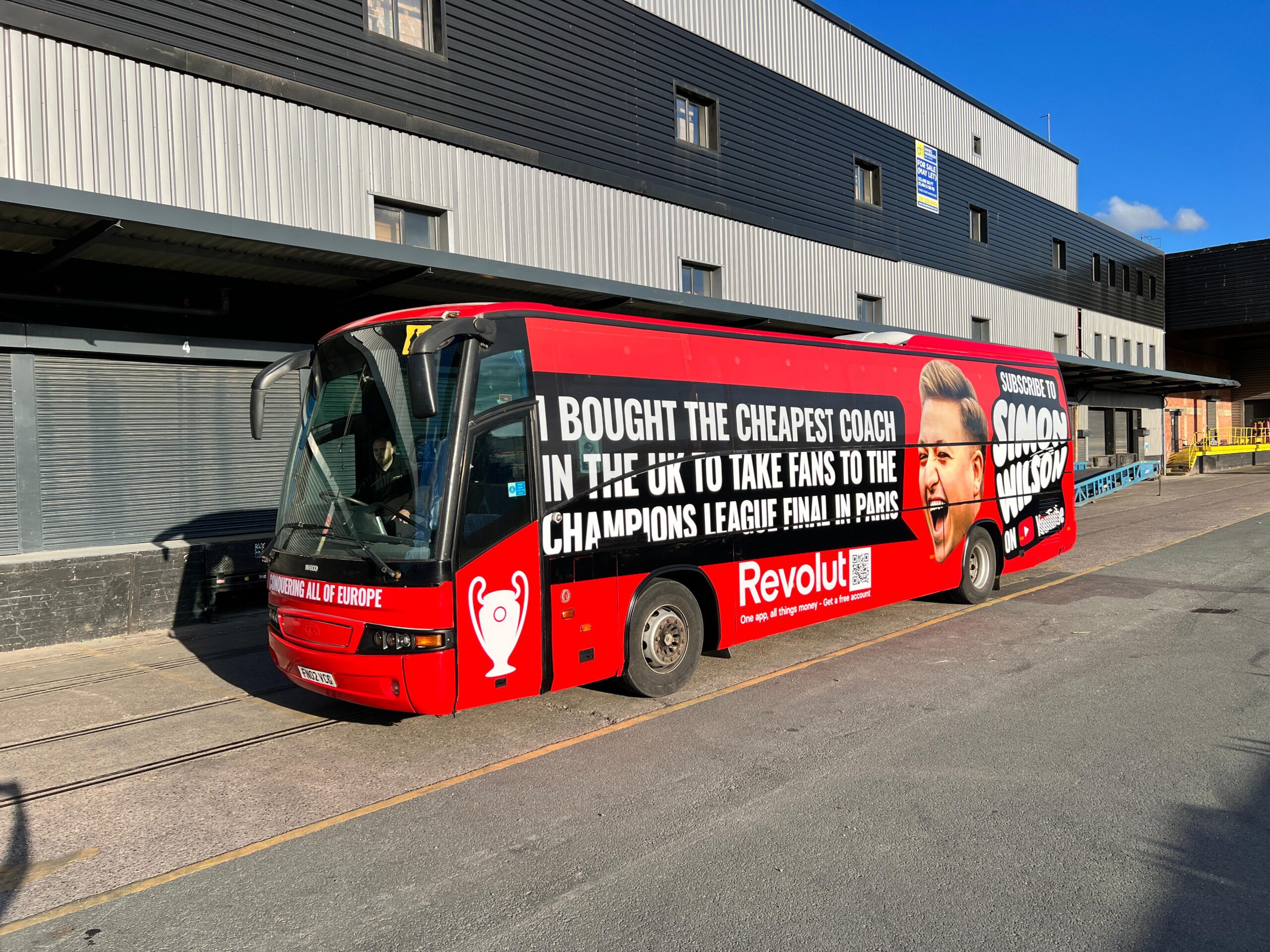 Vehicle branding work by Repute Branding Manchester