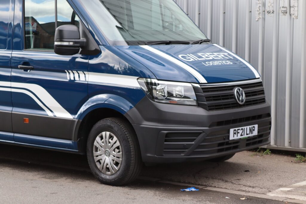Branded commercial vehicle by Repute Branding Manchester
